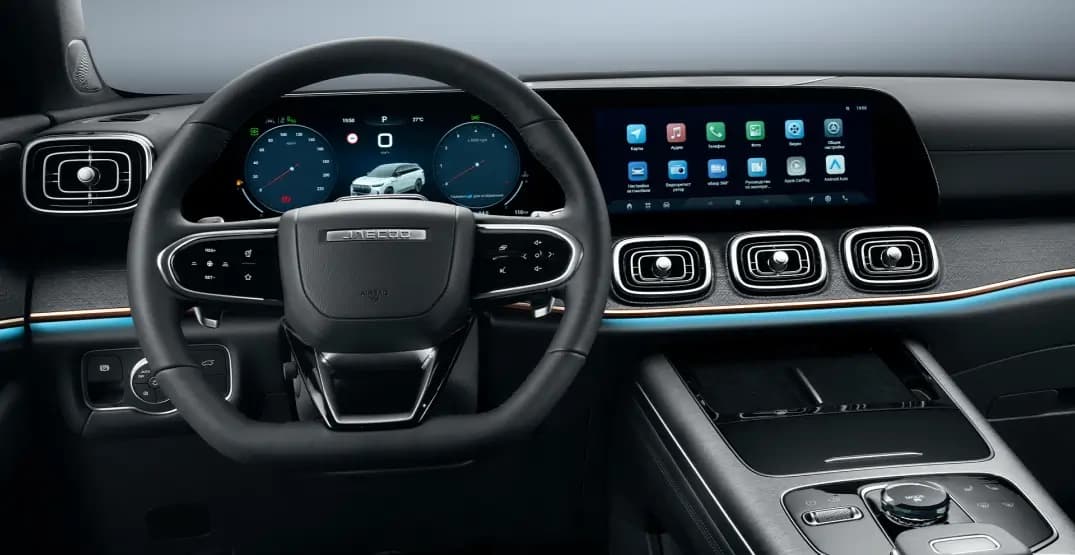 Jaecoo J8 dashboard