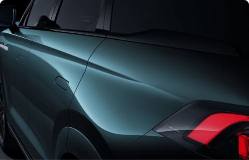 Jaecoo J8 tail lamp and belt line