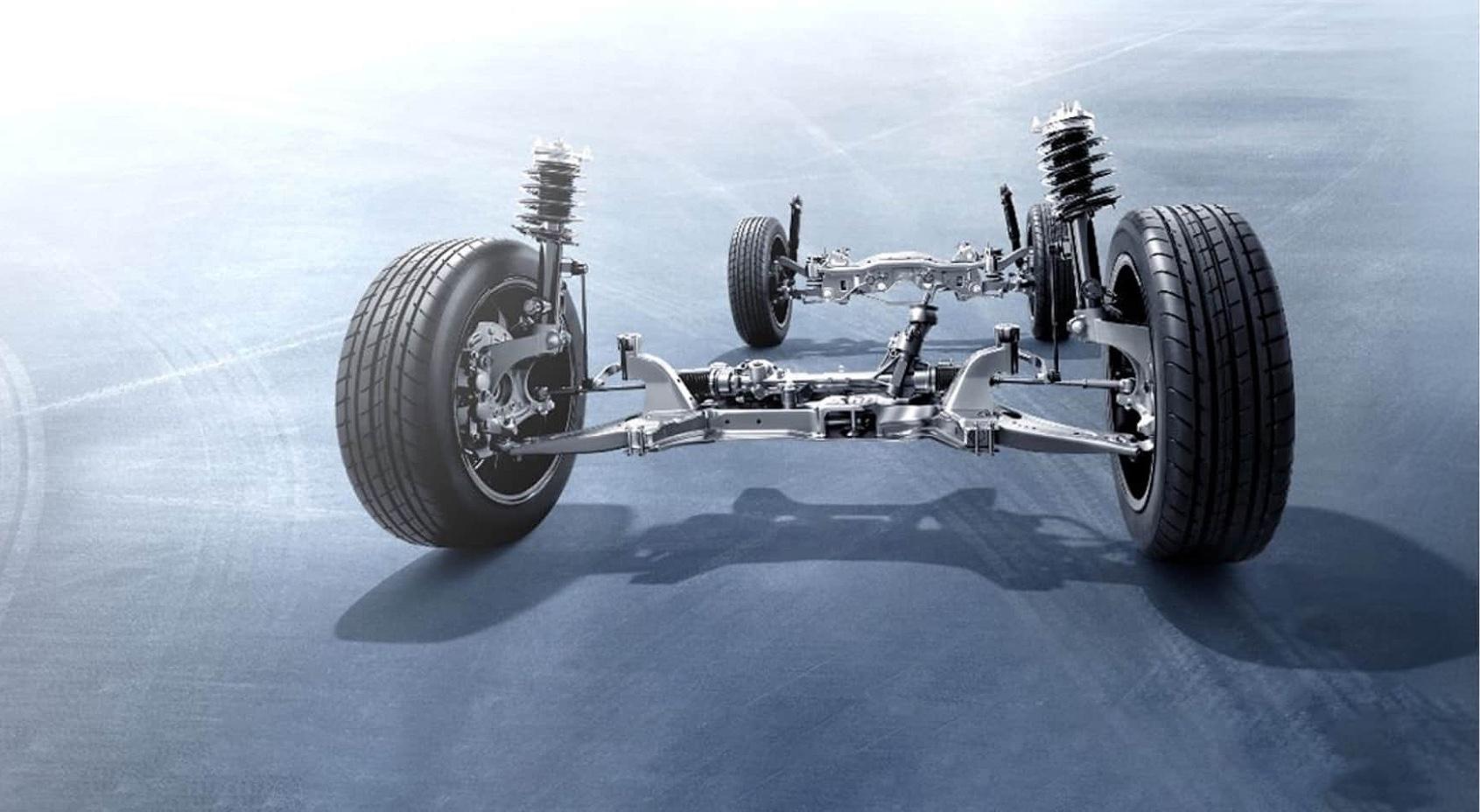 Omoda C9 chassis and suspension