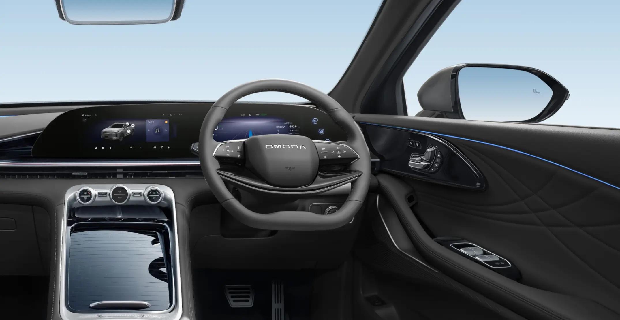 Omoda C9 PHEV cabin